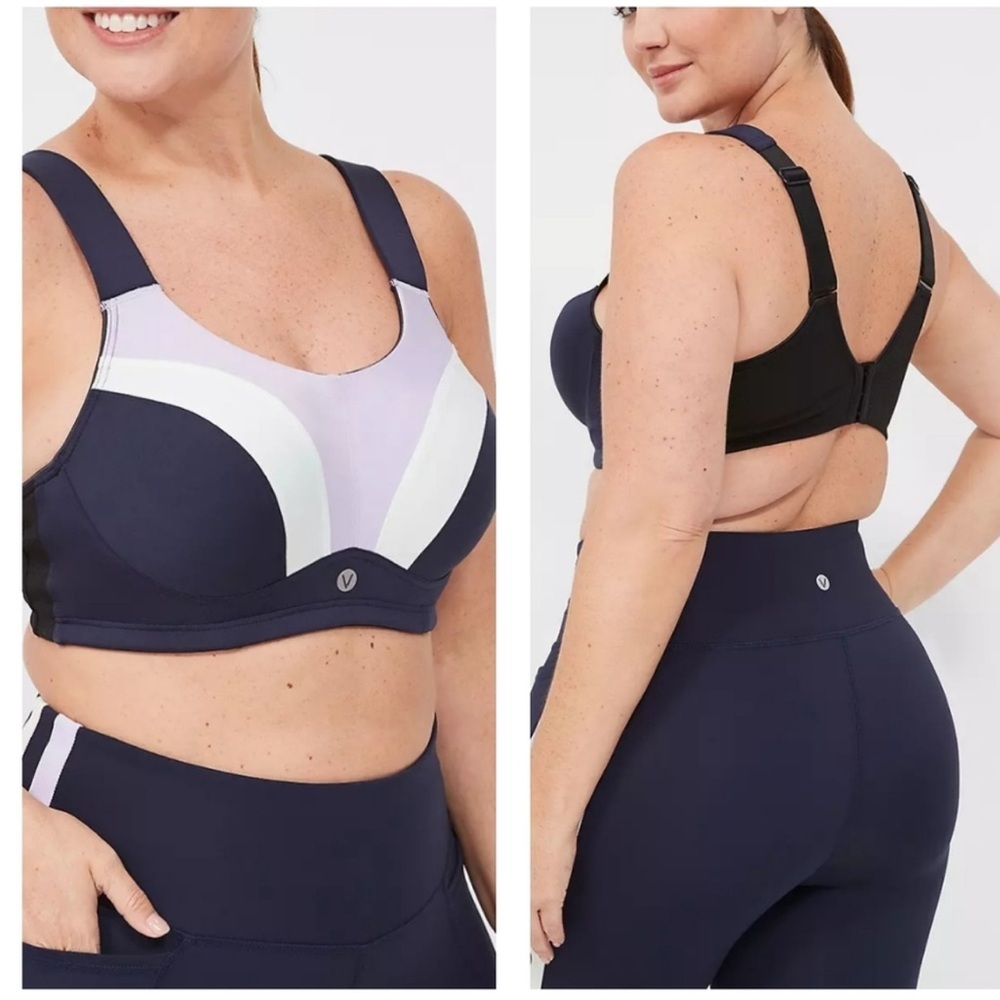 NWT LIVI For LANE BRYANT MAX SUPPORT UNDERWIRE Sports Bra 40DD